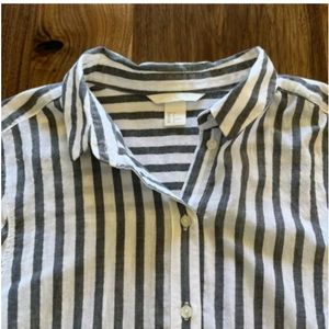 New H&M Oversized Poplin Shirt