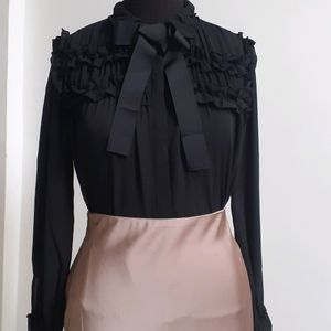 ZARA chiffon blouse