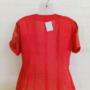 Coral Open Shrugs