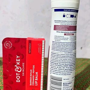 Nivea Deo And Dot N Key Lip Balm