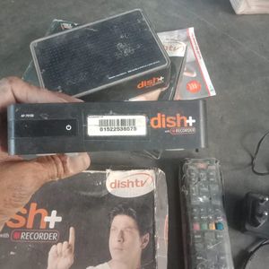 Two Dish Tv Paid Channel Setop Box(Without Card)