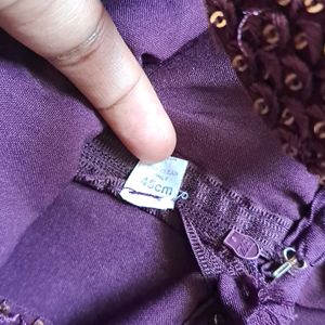 Purple Suit For Girl Baby