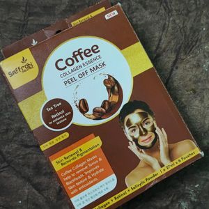 #New# Saffron Naturals, Coffee Peel Off Mask