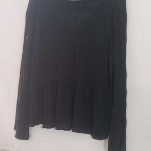 Black Top With Tussel Very Comfortable Xxl