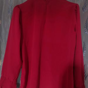 Dorothy Perkins Red Top In Pristine Condition (Siz