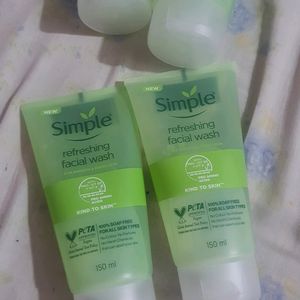 Simple  Refreshing Facial Wash