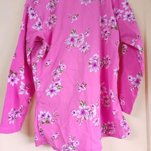 M Size Pink Casual Wear