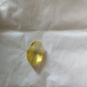 Fanncy Zircon Yellow Stone Lab Certifi