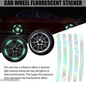 20PCS Reflective Car Wheel Sticker, Bike Sticker