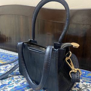 Dark Blue Sling Bag