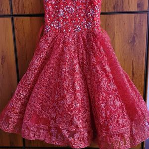 Beautiful Red Frock (Size 26)