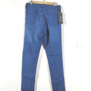 Blue High Waist Jeans (Women's)