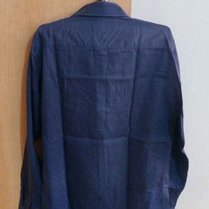 Mens Full Sleeves Cotton Shirt Size M 40 CM