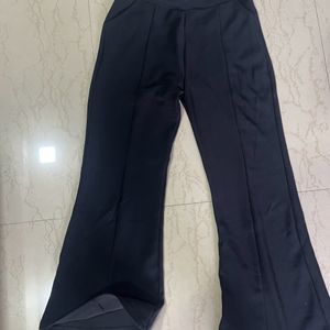 Flared Formal Black Pant