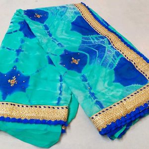 Jaipuri Bandhani Saree New 💃💁