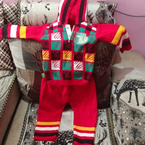 Woolen Pant Hoodie Set.. Boys Girl For Both