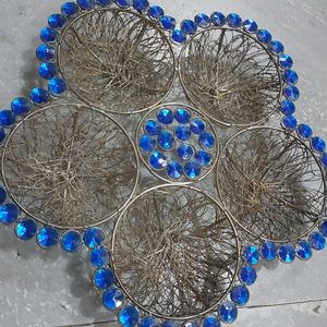 Blue Colour Dry Fruit Basket