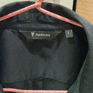 Van Heusen Black Shirt For Women