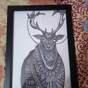 Handmade Framed Painting