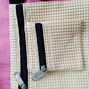 Cream Sling Bag