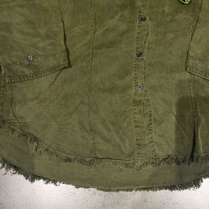 Green Cotton Shirt