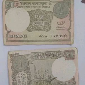 1rupees Notes