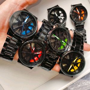 ROTATING GYRO WHEEL WATCH