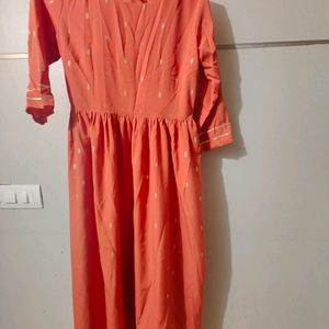 💥PRICE DROP 💥 ORANGE KURTA