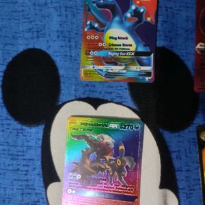 Black 🖤+ Rainbow 🌈 Pokemon Cards Collection