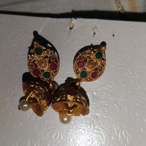 Necklace With Earings