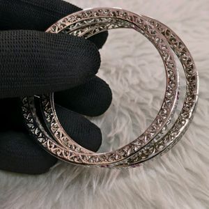 Pure Silver Bangles