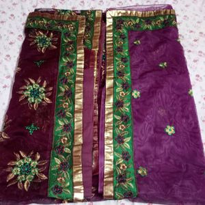 FreeSaree  Brown