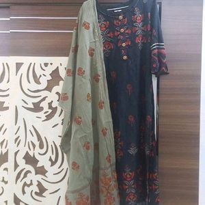 Heavy Kurta Set With Dupatta