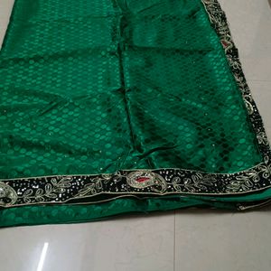 Green Saree