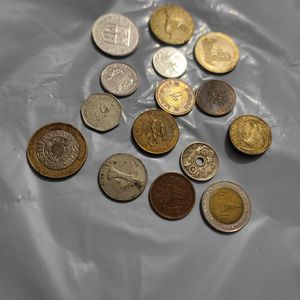 Different Countries Old Coin