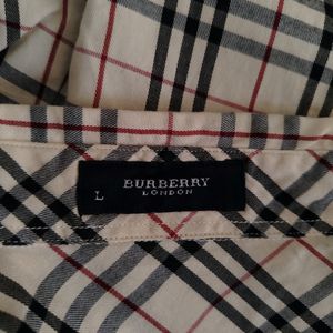 Burberry Nova Check Sleeveless Button Down Shirt