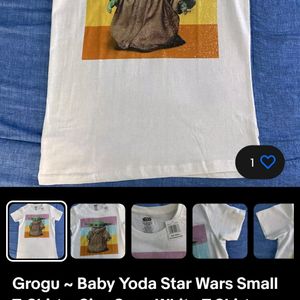 Authentic Star Wars Baby Yoda Tee