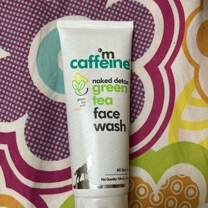 MCaffeine GreenTea Facewash Sealed .