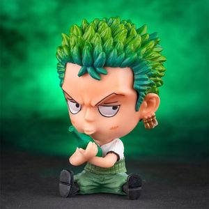 Naruto And One Piece 8 Pcs Set Of Small Miniature