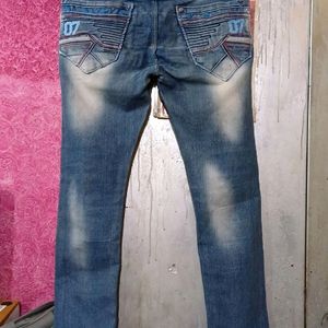 Blue Denim Jeans For Boy's