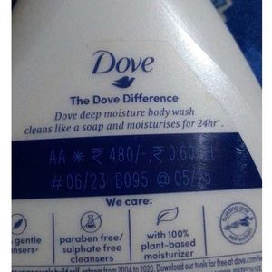 Dove Body Wash Brand New 800 Ml