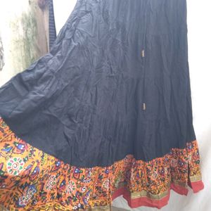 Black Ethnic Skirt