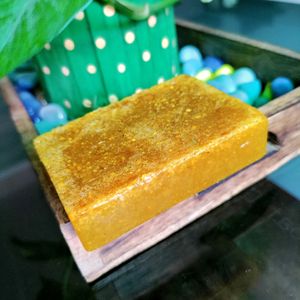 Handmade Orange Soap Bar (Pack Of 2)