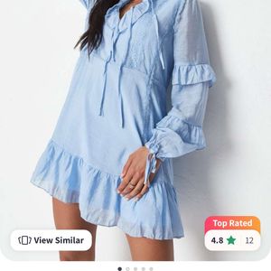 New Sky Blue Dress From Missguided