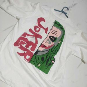 Rebel in Style: Oversized Joker Graphic Tee