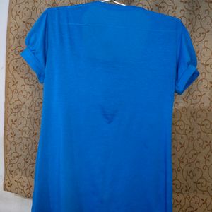 Blue Tshirt For Women