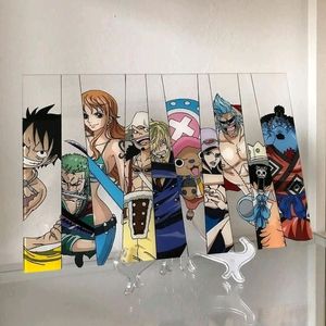 One Piece All Characters Glass Painting