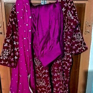 Punjabi Velvet Suit
