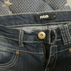 3/4th Jeans Pant For Woman