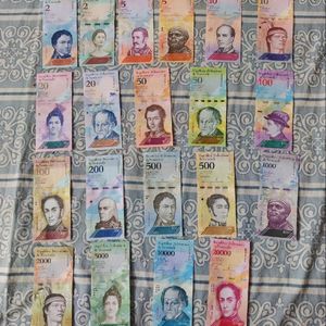 Venezuela Currency Set 21 Notes